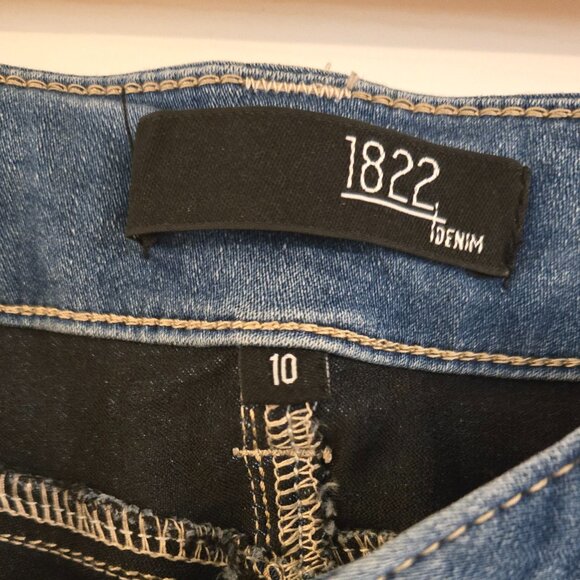1822 Jeans - Skinny Crop/Capri - Size 10 - EUC - Picture 3 of 5